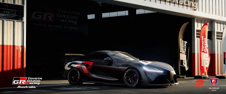 トヨタが5.0L V8搭載の「GRスープラ」を公開。26年豪スーパーカー選手権に投入【写真でチェック】