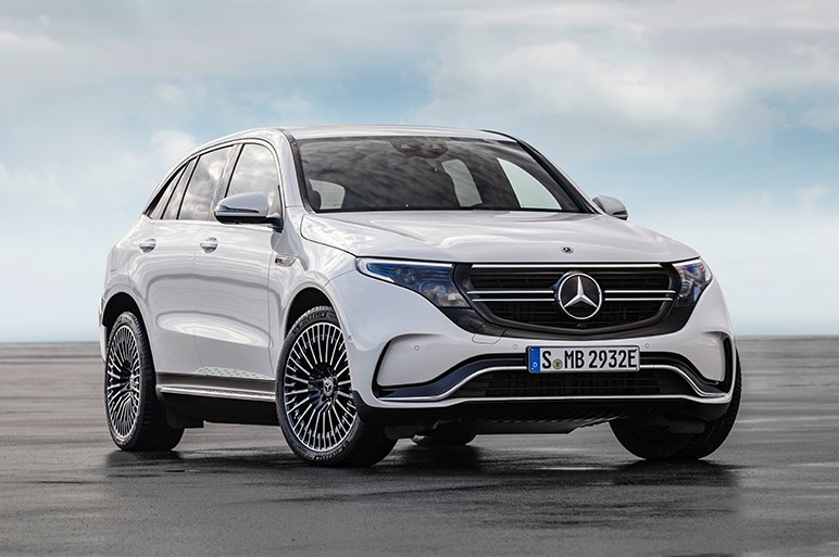 メルセデスが電気自動車 Eqc を国内で発表 55台の限定車は 自動車の誕生日 を意味する16を襲名 Carview 自動車 情報サイト 新車 中古車 Carview