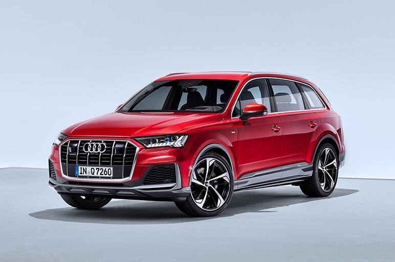 独アウディ、Q7のマイナーチェンジモデルを本国で発表。すべてのグレードでマイルドハイブリッドが標準に