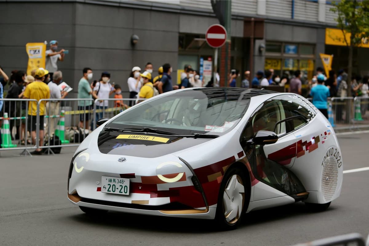 市販前のev も大活躍 東京オリンピックを駆け抜けた はたらくトヨタ車 Auto Messe Web 自動車情報サイト 新車 中古車 Carview
