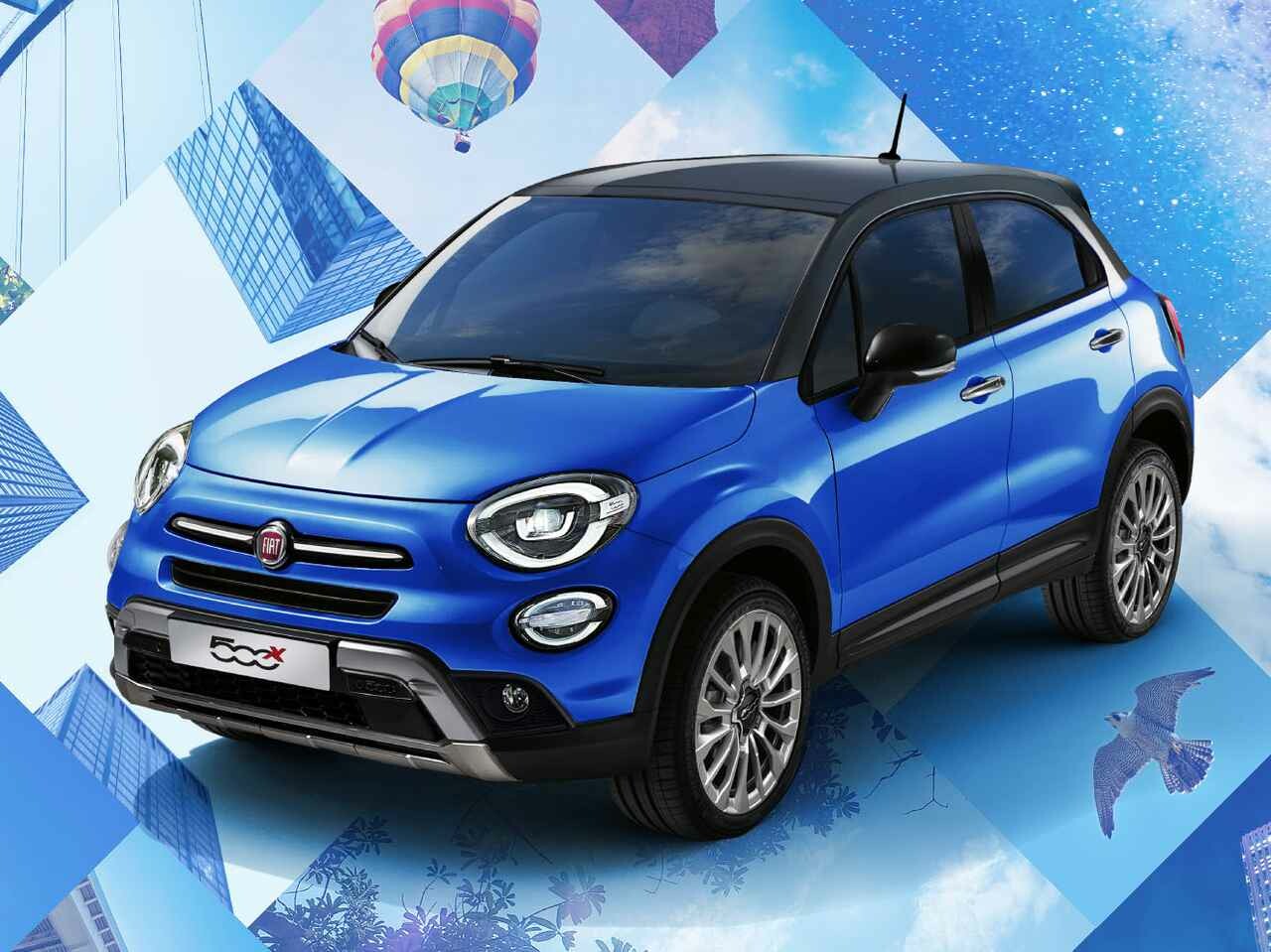 フィアット500Xにイタリアブルー×ブラックの限定車「500X グランビスタ」が登場