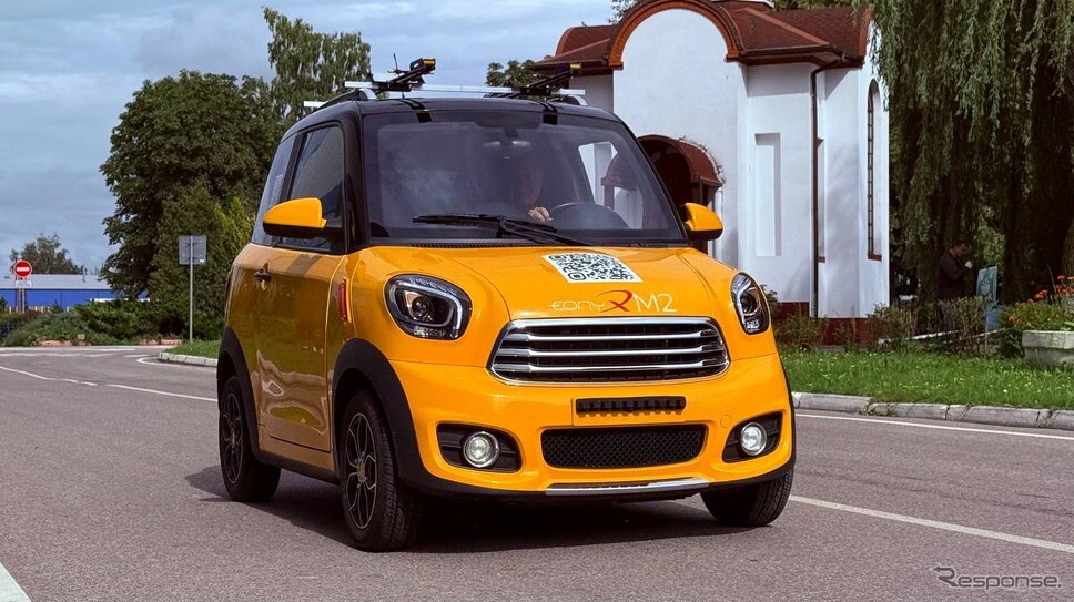 背高MINI？ 全長2.8mの2シーターEV『EONYX M2』発表…ロシア・アフトトル