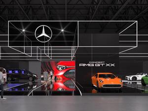 「ジャパンモビリティショー 2025」メルセデス・ベンツ ブースは注目のBEVを多彩に展示