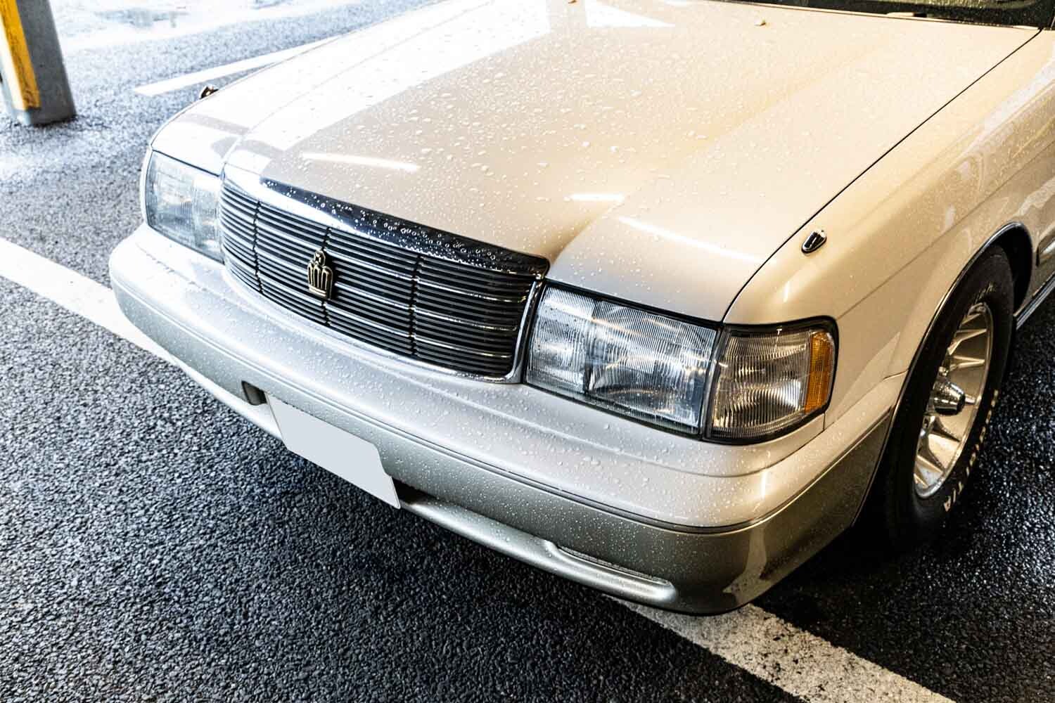 現車確認せずに購入した1996年式トヨタ「クラウンワゴン」！憧れのベンコラとエンケイ バハがWの決め手に