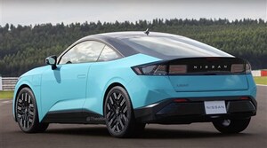 【衝撃】新型リーフにクーペモデルの噂…Z風テール×TT風ルーフの大胆デザインで2ドアEVスポーツ爆誕か