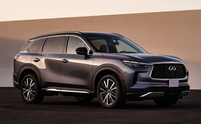 日産の高級ミッドサイズsuvの新型インフィニティqx60が初公開 日本への導入は現在のところ未定 カー アンド ドライバー 自動車情報サイト 新車 中古車 Carview