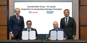 ヒョンデと仏Air Liquide、欧米韓で水素インフラ構築へ…グローバル提携を拡大