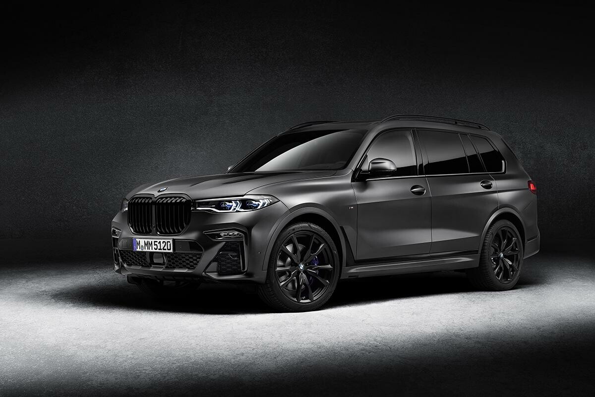 BMW X7に漆黒の限定車「エディション・ダークシャドウ」を設定し７台限定で発売