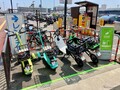 EVバイクシェアサービスの実証実験、大阪国際空港で開始…16歳以上は免許証不要