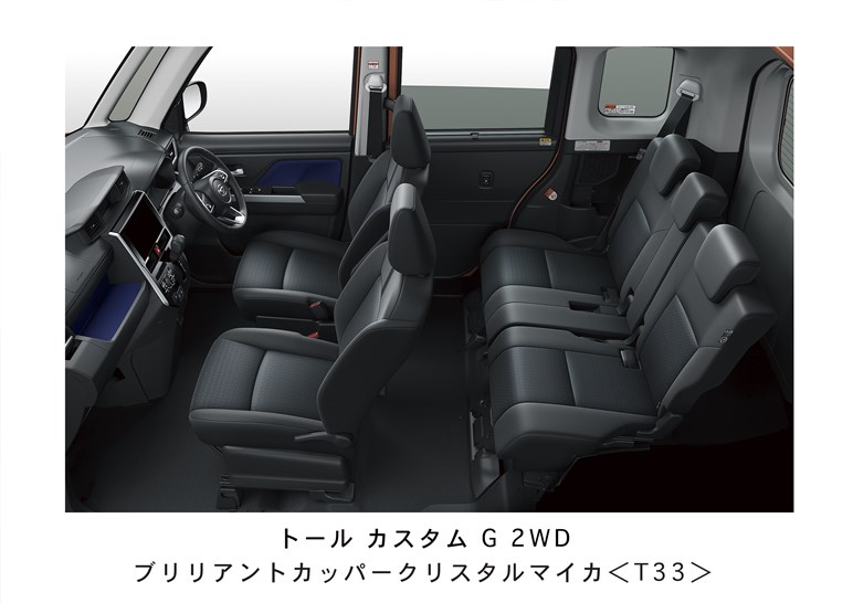 ダイハツ トール マイナーチェンジ 全車速accや電動パーキングブレーキなど設定 Carview 自動車情報サイト 新車 中古車 Carview