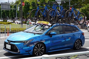 【話題】五輪　過酷な自転車競技に特殊カローラ・ツーリング　「かっこいい」の声