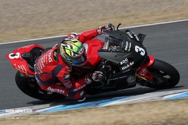 JSB1000はドゥカティ水野涼がトップ。初日はファクトリー勢が