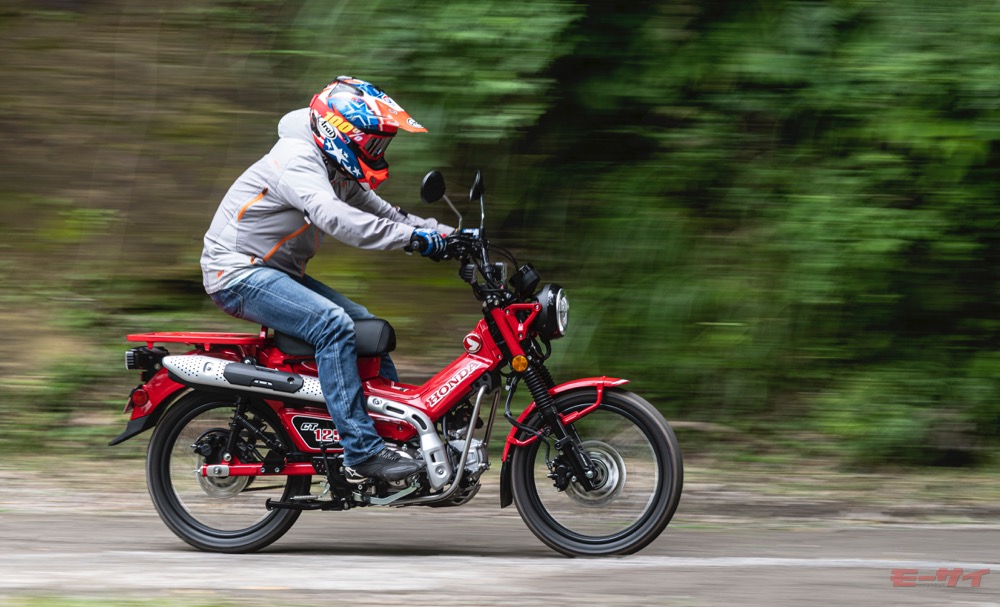 日本最速試乗 ホンダ Ct125 ハンターカブ カブであり オフロードバイクでもあり ツーリングバイクでもある モーサイ 自動車情報サイト 新車 中古車 Carview
