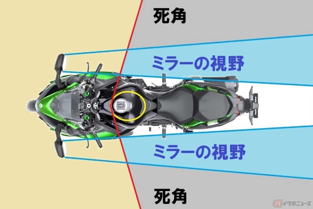 背後のクルマにドキッ!!　バックミラーの死角を後方レーダーが見守る「ブラインドスポットディテクション」とは？