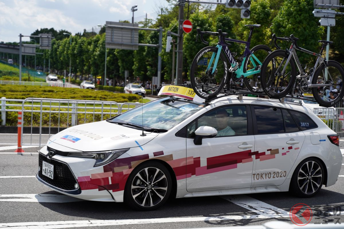オリンピックで限定500台の トヨタ車 が話題に 選手並に攻めたカローラの正体とは くるまのニュース 自動車情報サイト 新車 中古車 Carview