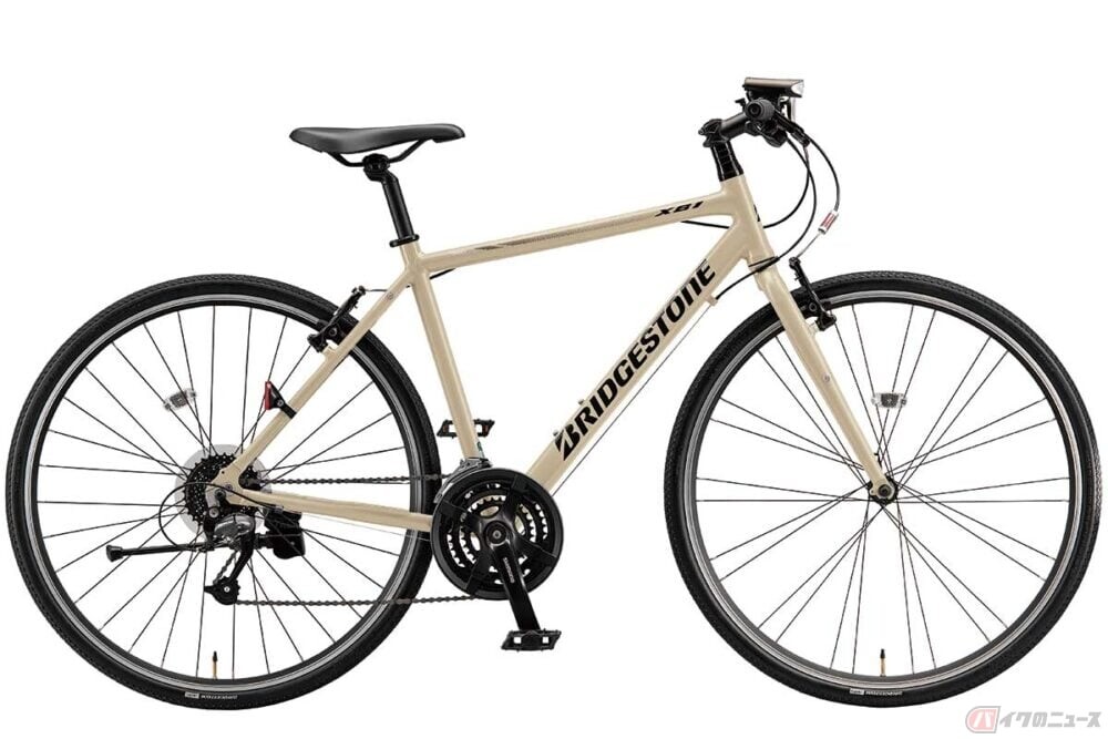 お手頃価格のクロスバイク　ブリヂストン「XB1」2026年モデル登場　アルミ製フレームに装備も充実