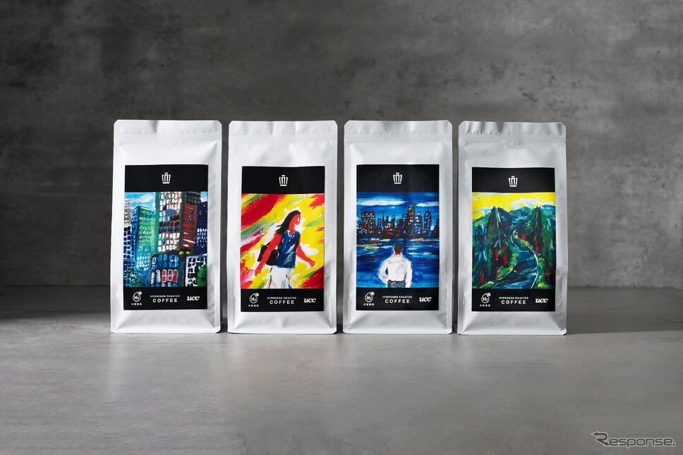 トヨタとUCC、『クラウン』70周年記念で水素焙煎コーヒー共同開発…4種類を「THE CROWN」専門店で発売