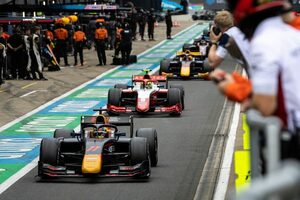 岩佐歩夢が最速。2年連続ポールポジション獲得に向け好発進【FIA F2第10戦ブダペスト フリー走行】