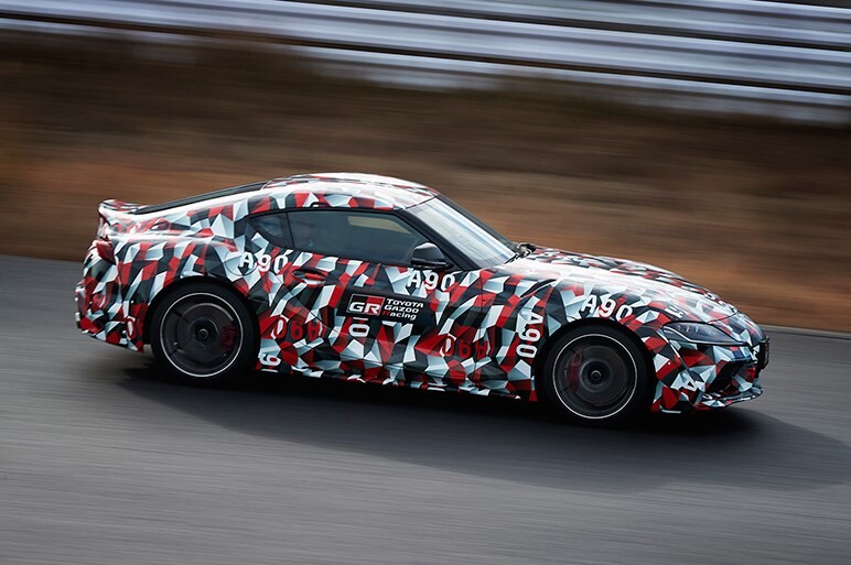 トヨタ スープラ試作車は限界域でピーキーな走り。86とは世界が違う