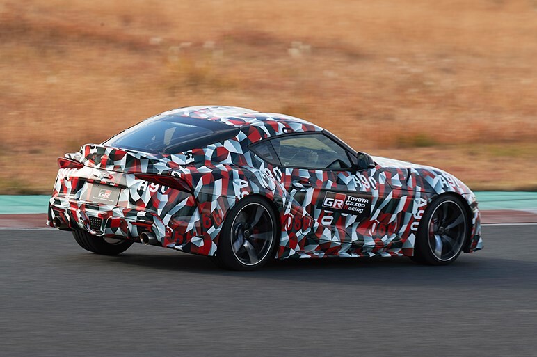 トヨタ スープラ試作車は限界域でピーキーな走り。86とは世界が違う