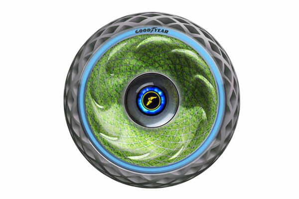 グッドイヤー 次世代のテクノロジーを搭載したコンセプトタイヤ、電気自動車用タイヤを発表
