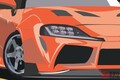 斬新「小さなスープラ」発表！ ほぼ“軽サイズ”ボディ＆「ホンモノ志向」デザイン採用！ まるで“映画仕様”のフルエアロ装備！ ド迫力なNATS「C91 SUPRA」の正体とは？