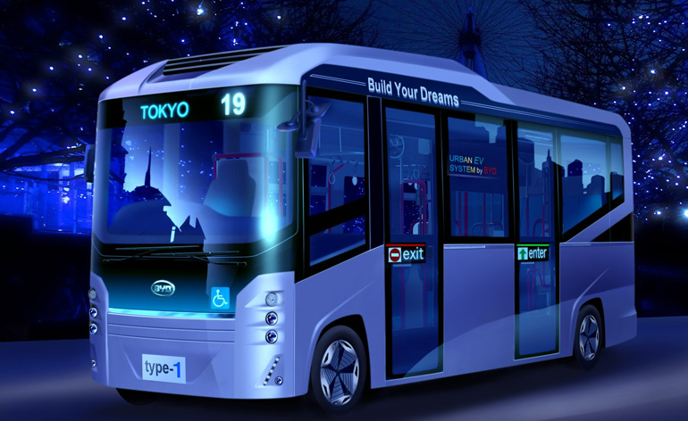 大型タイプの最長航続距離は270km！BYDが新開発バッテリーを搭載した電気バスの予約販売を開始