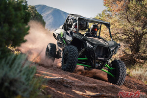 ついに登場！　カワサキ「TERYX KRX 1000」進化の理由──走破性×快適性を極めたオフロードマシン