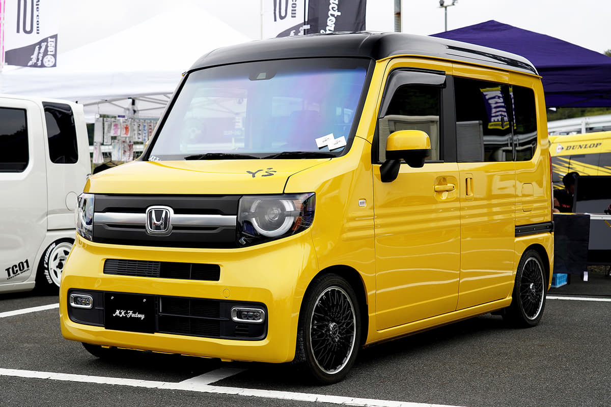 まさかの 左ハンドル 化まで 軽バン カスタムでも異彩を放つ３台の衝撃 Auto Messe Web 自動車情報サイト 新車 中古車 Carview