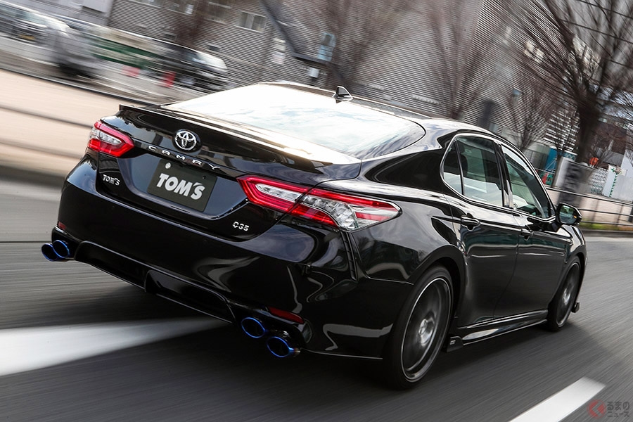 海外仕様で左ハンドルのトヨタ カムリ をトムスがフルカスタム V6搭載の Tom S C35 登場 くるまのニュース 自動車情報サイト 新車 中古車 Carview
