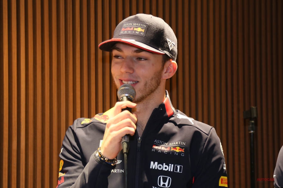 アストン マーティン青山ハウスに、レッドブルF1ドライバー来場