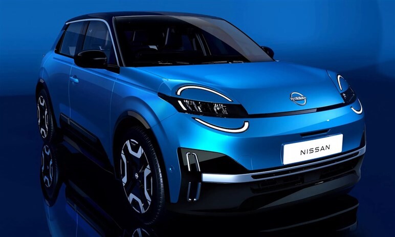 新型日産「マイクラ」の実車をスクープ！　ルノー5 Eテック エレクトリックベースのBEVとして欧州にて登場予定