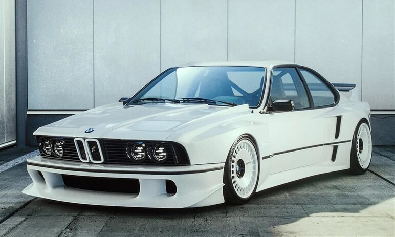 【市販化熱望】英デザイナーが提案するV12搭載のBMW「M6」レストモッド仕様がカッコ良すぎると話題