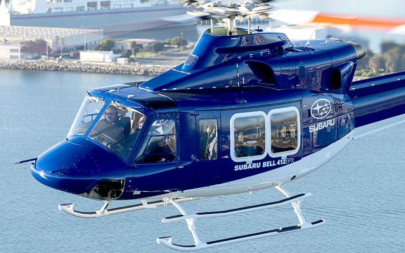 スバル、ヘリコプター「スバル・ベル412EPX」　国土交通省中部地方整備局より受注