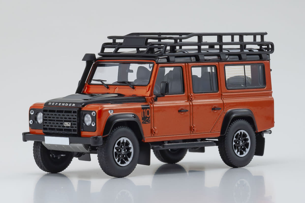 無骨なデザインが格好いい 1 43 ランドローバー ディフェンダー セレブレーションシリーズ 3台セット が発売 Auto Messe Web 自動車情報サイト 新車 中古車 Carview