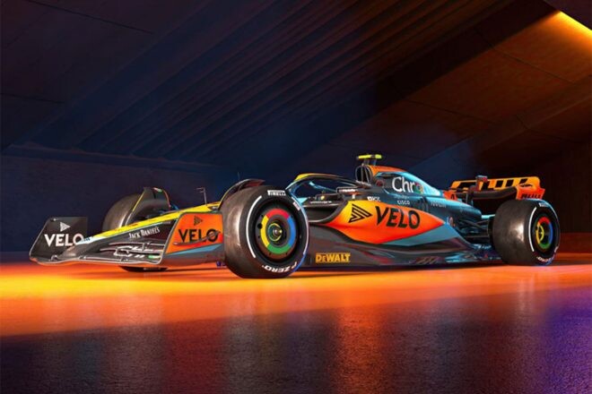 マクラーレンF1、2023年型マシン『MCL60』を公開。チーム創設60年の節目、若手コンビを起用