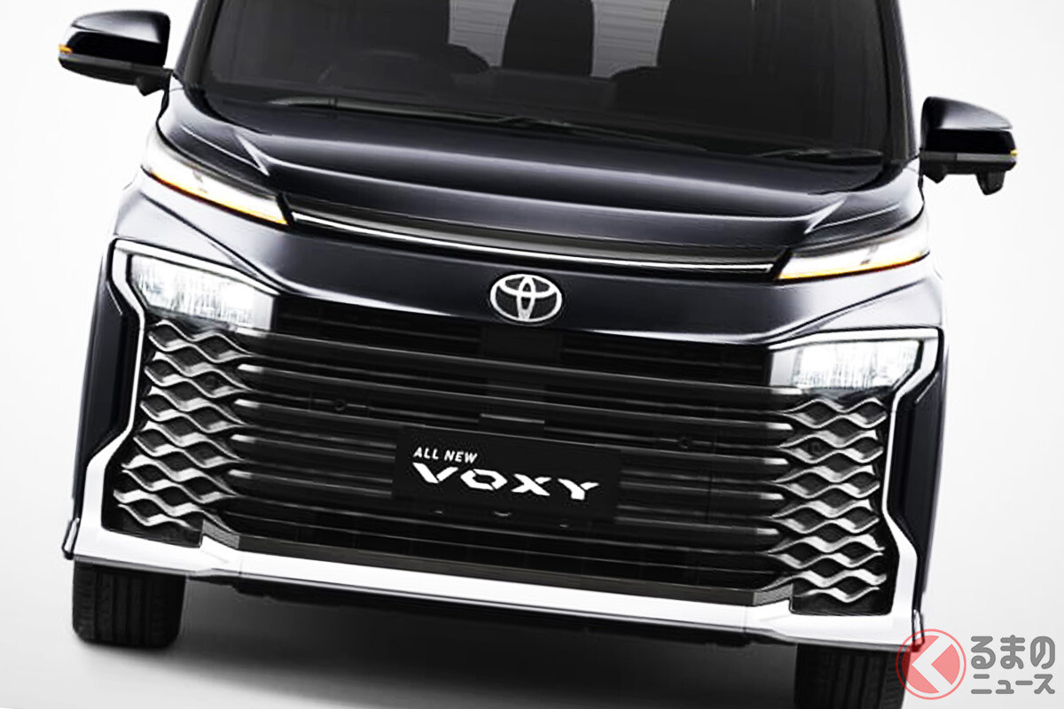 トヨタが新型「ヴォクシー」を投入！ 448万円の1グレードのみ!? 個性派デザインミニバンを尼で発売へ