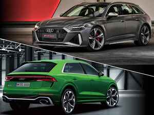 アウディがRS Q8とRS6アバント、RS7スポーツバックを同時発売。4L V8ツインターボ搭載の高性能車
