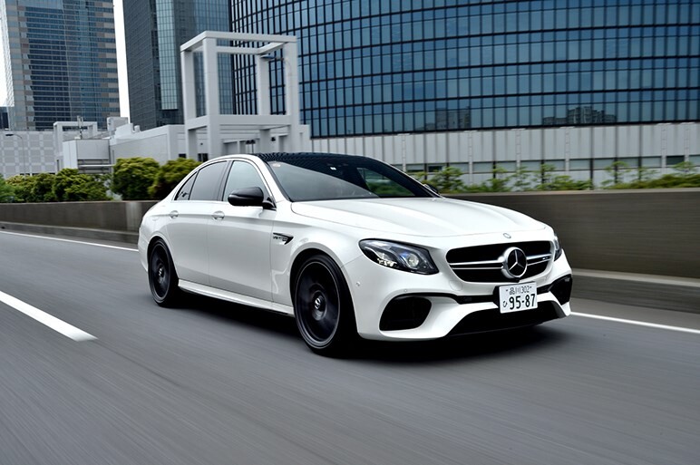 AMG E63試乗。612ps／850Nmを一般道で普通に操れてしまう時代に