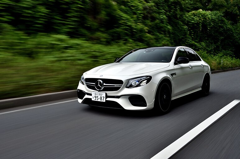 AMG E63試乗。612ps／850Nmを一般道で普通に操れてしまう時代に