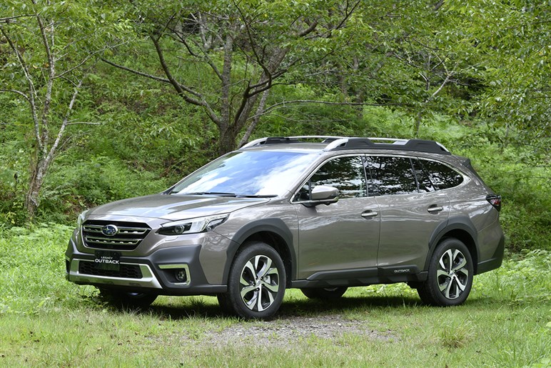 新型スバル レガシィ アウトバック 公開 1 8l水平対向直噴ターボ搭載 全方向ボディサイズ拡大 Carview 自動車情報サイト 新車 中古車 Carview