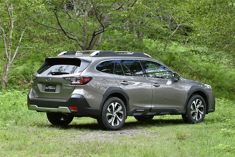 新型スバル レガシィ アウトバック 公開 1 8l水平対向直噴ターボ搭載 全方向ボディサイズ拡大 Carview 自動車情報サイト 新車 中古車 Carview
