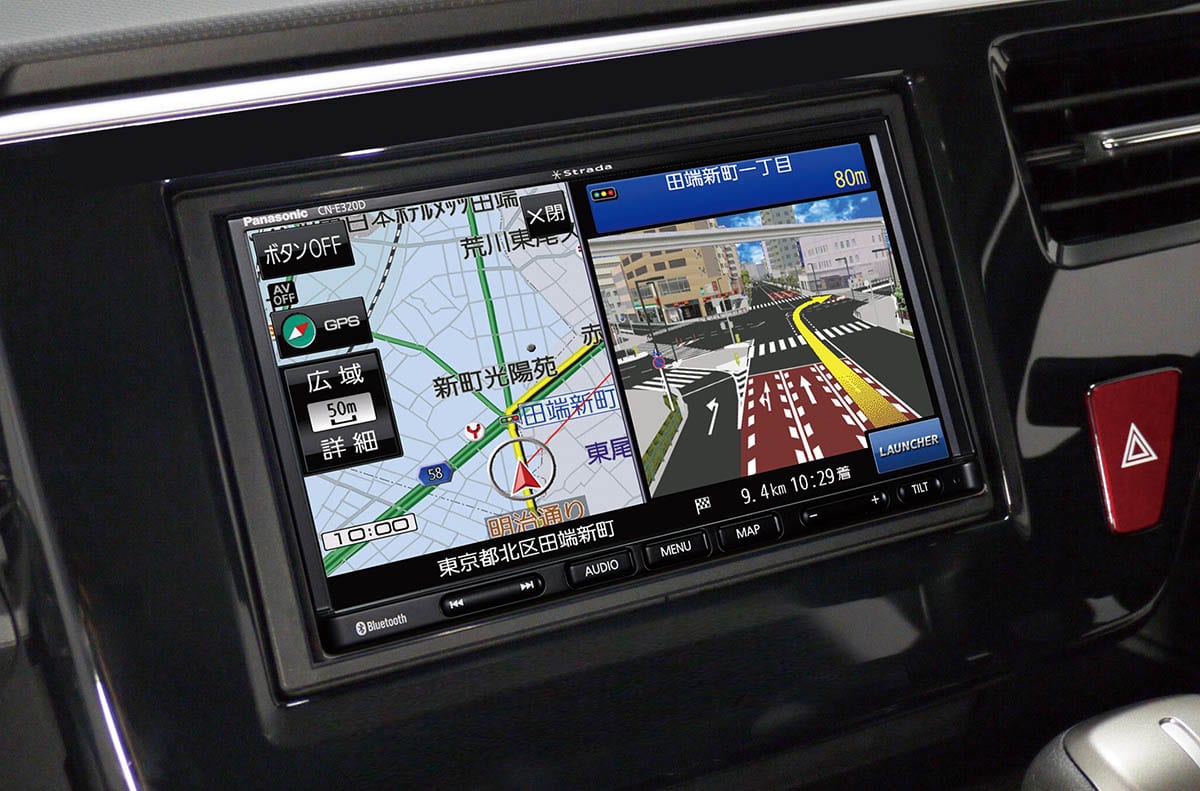 Panasonic strada 多機能navi-