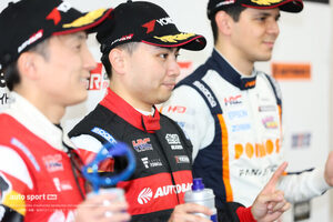 「クルマのネガティブを解消できた。このまま淡々といく」岩佐が初王座に近づくダブルポール【SF鈴鹿予選会見】