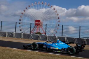 フラガがトップタイム。WRC王者ロバンペラは7秒落ちタイムで初走行終える｜スーパーフォーミュラ合同・ルーキーテスト：初日午前タイム結果