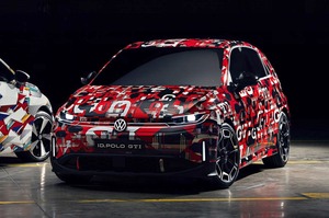 VW　高性能EV『IDポロGTI』初公開　226馬力の電動ホットハッチ、外観もスポーティに