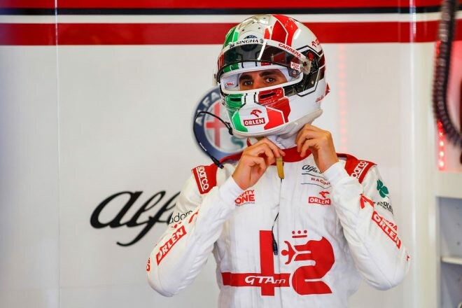 ジョビナッツィ「ブレーキに問題があり楽なレースではなかったが、最善の結果」：アルファロメオ F1第6戦決勝