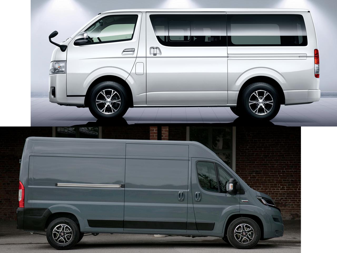 トヨタ ハイエース とフィアット プロフェッショナル デュカト 日本とヨーロッパを代表する キャンピングカーのベース車を比べてみる Webモーターマガジン 自動車情報サイト 新車 中古車 Carview