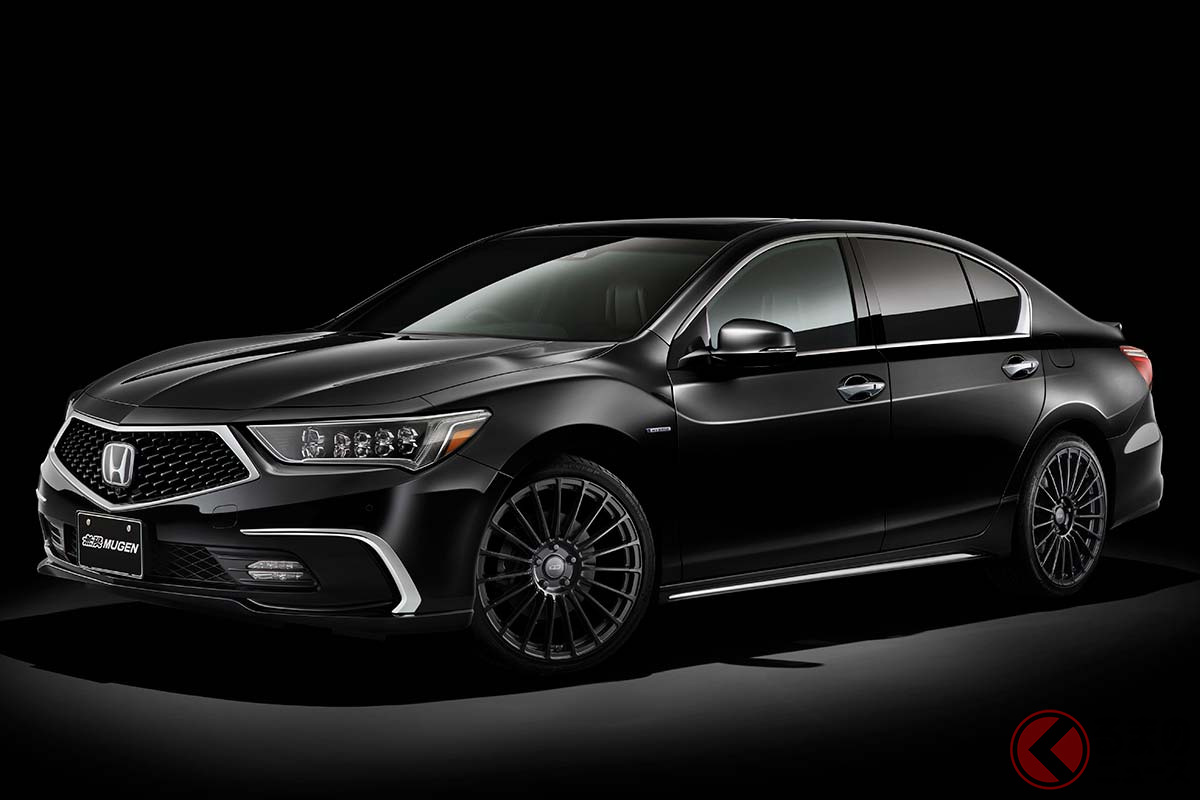 ホンダ レジェンド がブラックホイールで重厚感アップ 無限パーツを追加設定 くるまのニュース 自動車情報サイト 新車 中古車 Carview