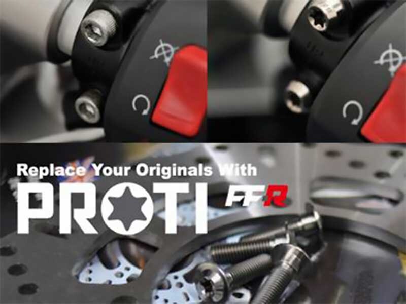 完全鍛造の64チタンボルト「PROTI」のサイトがリニューアル